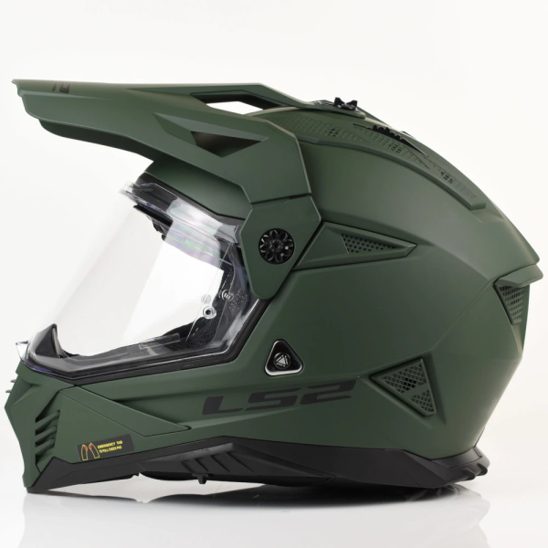 KASK LS2 PIONEER II MX702 Solid M. Mil. Gr.