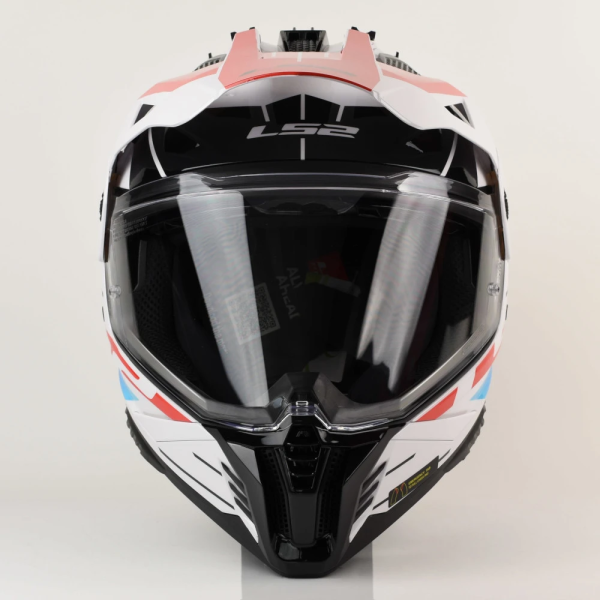 Kask LS2 MX702 Pioneer II Namib White Blue Red