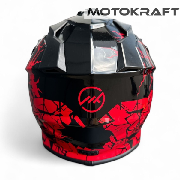 KASK BERRETA KIDS NEW MODEL 2025 Czerwony