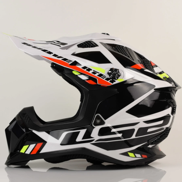 Kask LS2 MX700 Subverter Evo Stomp Biało-Czarny