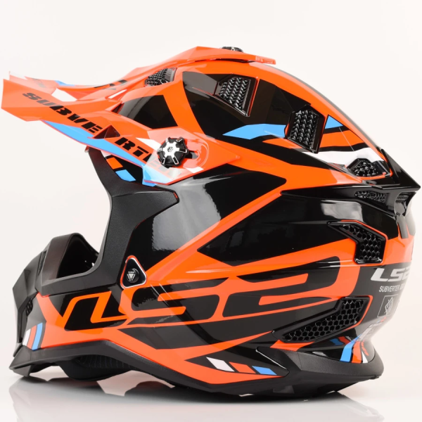 Kask LS2 MX700 Subverter Evo Stomp Pomarańczowo-Czarny