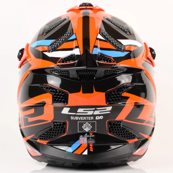 Kask LS2 MX700 Subverter Evo Stomp Pomarańczowo-Czarny