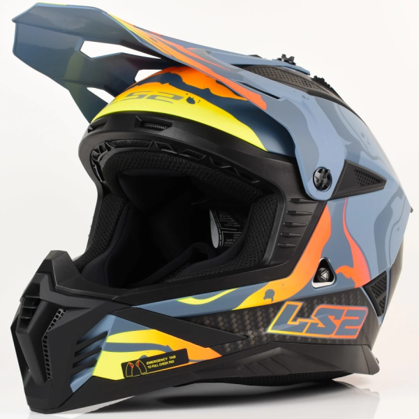 Kask LS2 MX708 FAST II WASH MATT Ciemny Szary